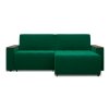Угловой диван Осака Изумрудный велюр