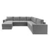 Угловой диван Хельсинборг Серый