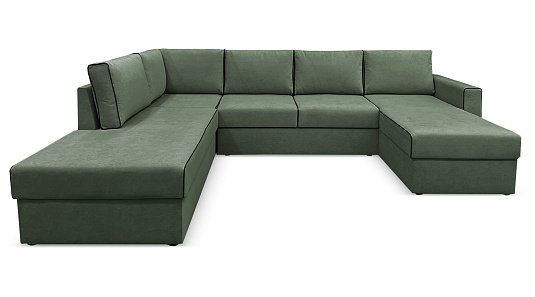 П-образный диван Вестервик Оливковый