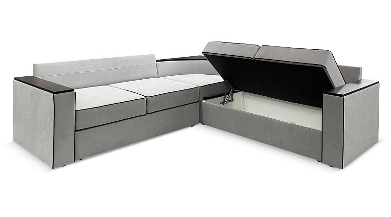 Угловой диван с полкой в углу Кируна, рис.6