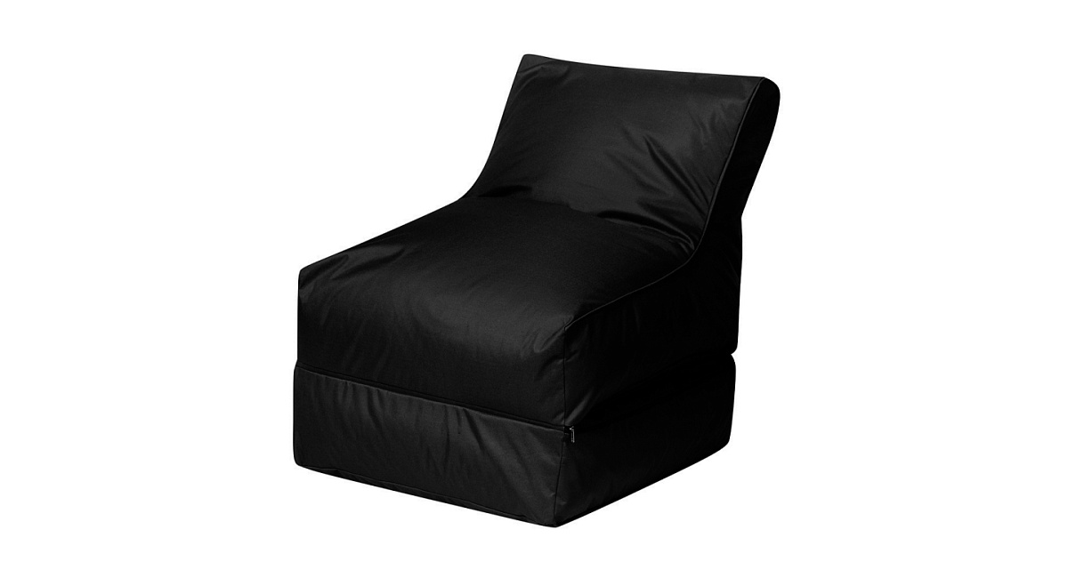 Кресло Лежак Складной Черный