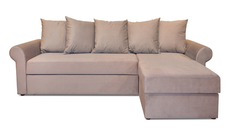 Угловой диван Астрид (Рейн) с подушками