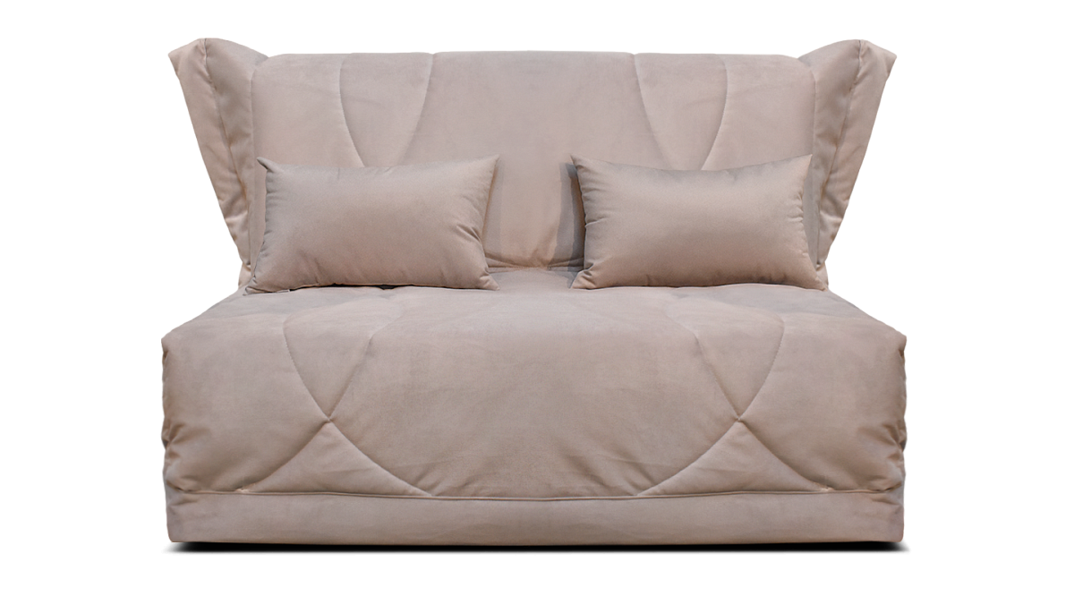 Прямой диван Креско 1200 Б Бежевый  Антивандальная ткань.