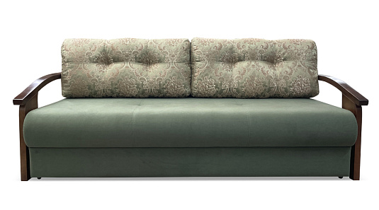 Прямой диван Анкона Д Зеленый