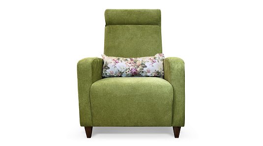 Кресло Бостон зелены/цветы