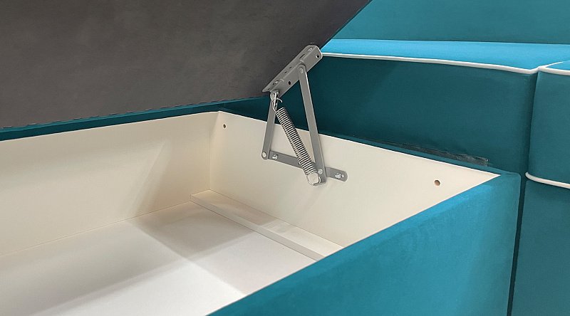 Угловой диван с полкой в углу Кируна, рис.11