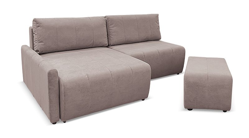 Угловой диван Оникс пуфом, рис.4