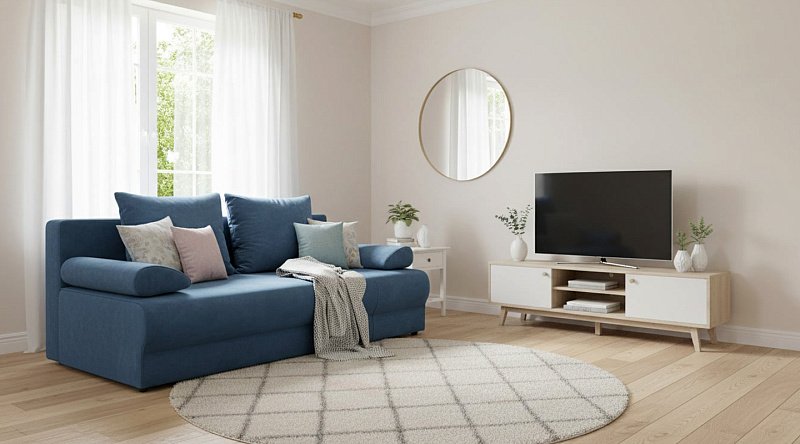 Прямой диван еврокнижка Аура, рис.12